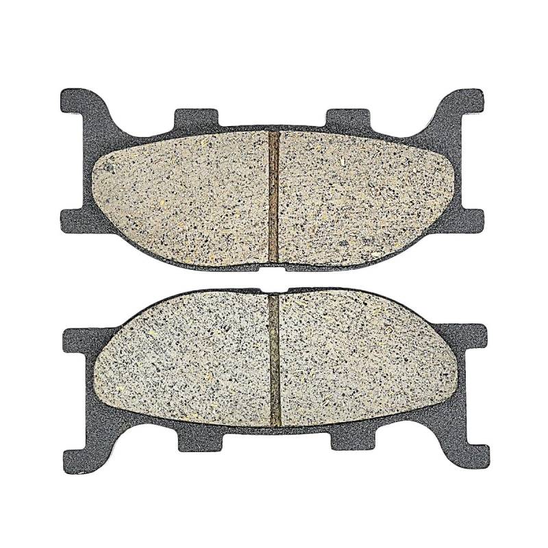 Motorradzubehör Bremsbeläge vorne und hinten für Motorrad, geeignet für 2-Kolben-Bremssattel FZ6 FZ 6 600, für XJ6 XJ 6 SNF 600 13-15 (04-07) (1 Paar Front) von LUkYeN