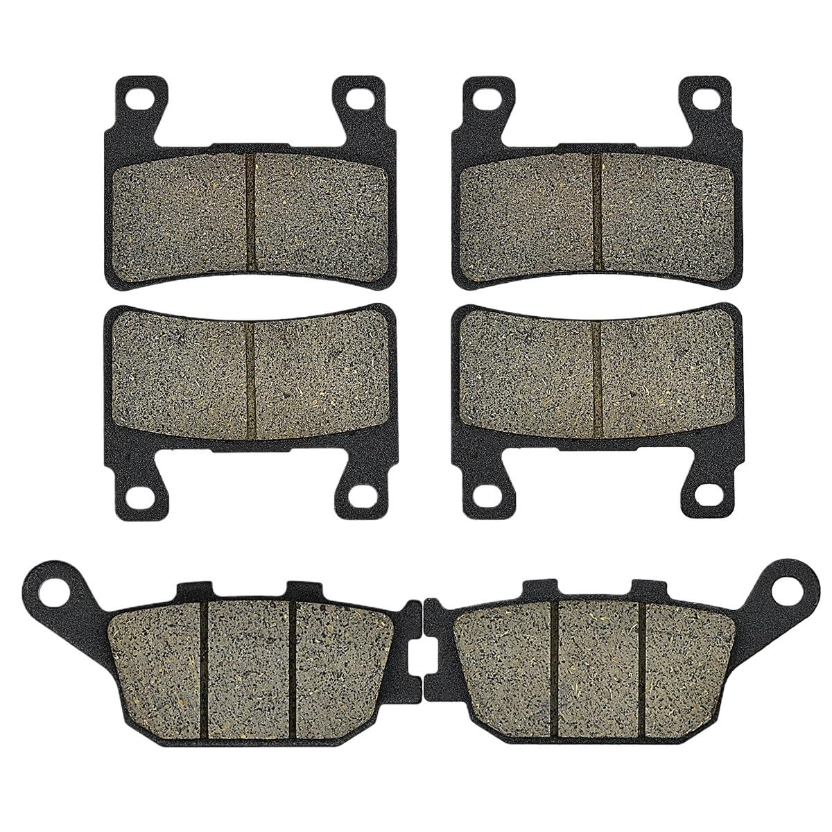 Motorradzubehör Bremsbeläge vorne und hinten für Motorrad, kompatibel mit CB400SF, CBR600 F4, CBR929RR, CBR954RR, CBR900RR, RVT1000R, VTR1000SP, FA296, FA174(Front and Rear) von LUkYeN