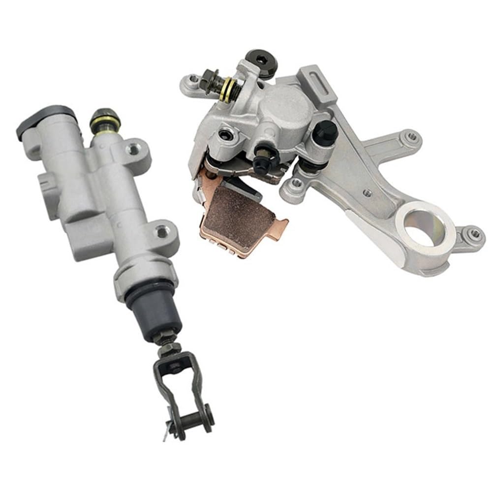 Zubehör für Motorräder Motorrad Hinten Bremssattel Zylinder Pumpe Fit for CR250R CR125R CRF250R CRF250X CRF450R CRF250X CR250 CR125 CR CRF 250 125(Set) von LUkYeN
