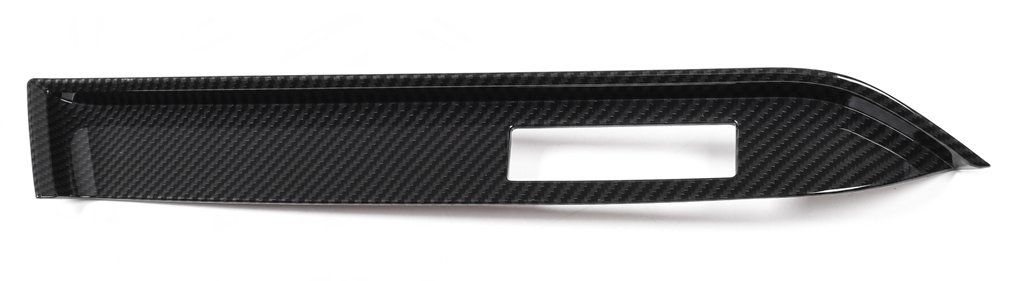 LVBAO Carbon Fiber Interior Decoration Decal Frame Cover Trim Sticker ABS for Ford Mustang 2015-up (Instrument Panel NAVI Media Dash Cover) von LVBAO