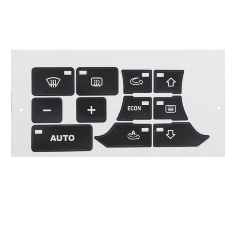 Autoinnenraum Kompatibel Mit A3 8P 2003 2004 2005 2006 2007 2008–2012. Aufkleber Für Die Reparatur Des Armaturenbrett-Klimaschalters. von LVDLRAJJ
