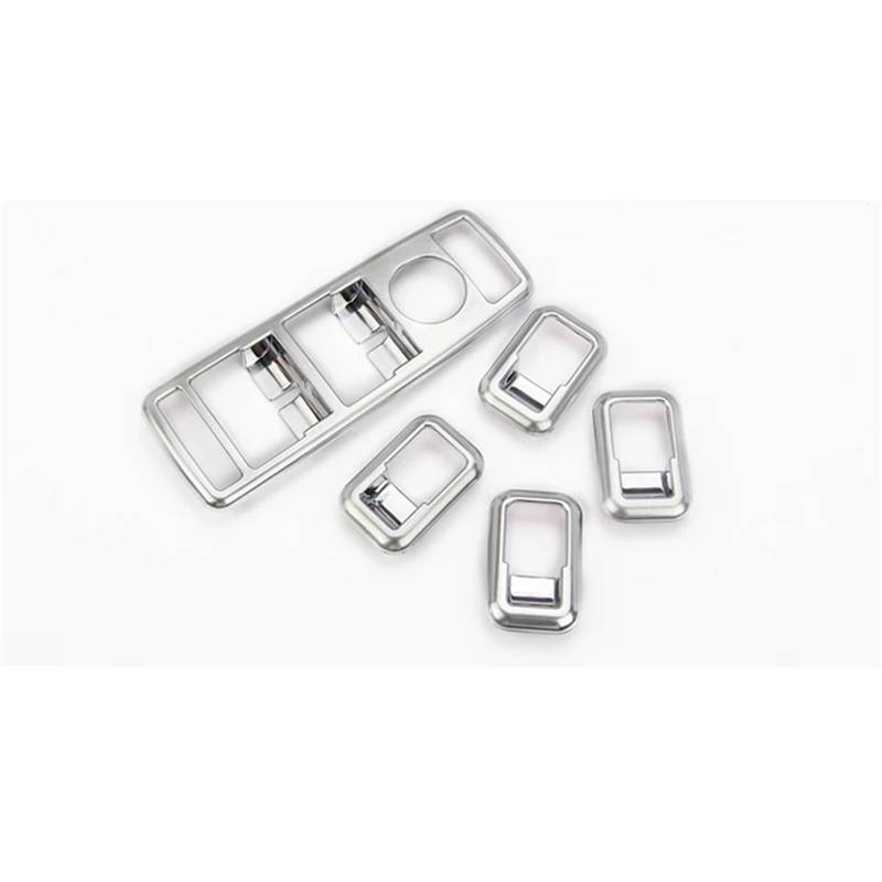 Autoinnenraum Kompatibel Mit Benz ABCE-Klasse W204 W212 GLA X156 Für CLA C117 GLE 6 ML GL GLS Autositz-Einstellspeicher-Entriegelungsknopf-Abdeckungsaufkleber(Frame 5pcs) von LVDLRAJJ