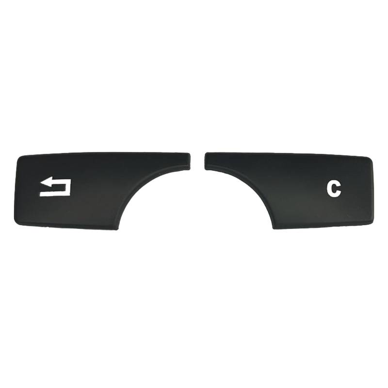 Autoinnenraum Kompatibel Mit Benz C-Klasse W204 GLK X204 E-Klasse W212 2007–2015 Auto-Multimedia-Lautstärketasten-Abdeckungsaufkleber-Verkleidung(Multimedia Black) von LVDLRAJJ