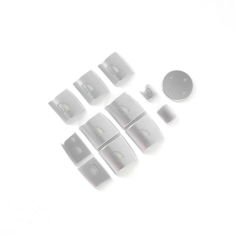 LVDLRAJJ Autoinnenraum Kompatibel Mit F20 F25 F48 F26 F10 F07 F34 Autotür-Fenster-Glasschalter-Tasten-Abdeckung Dekorationsaufkleber-Trimm-Innenzubehör-Aufkleber(Model B) von LVDLRAJJ