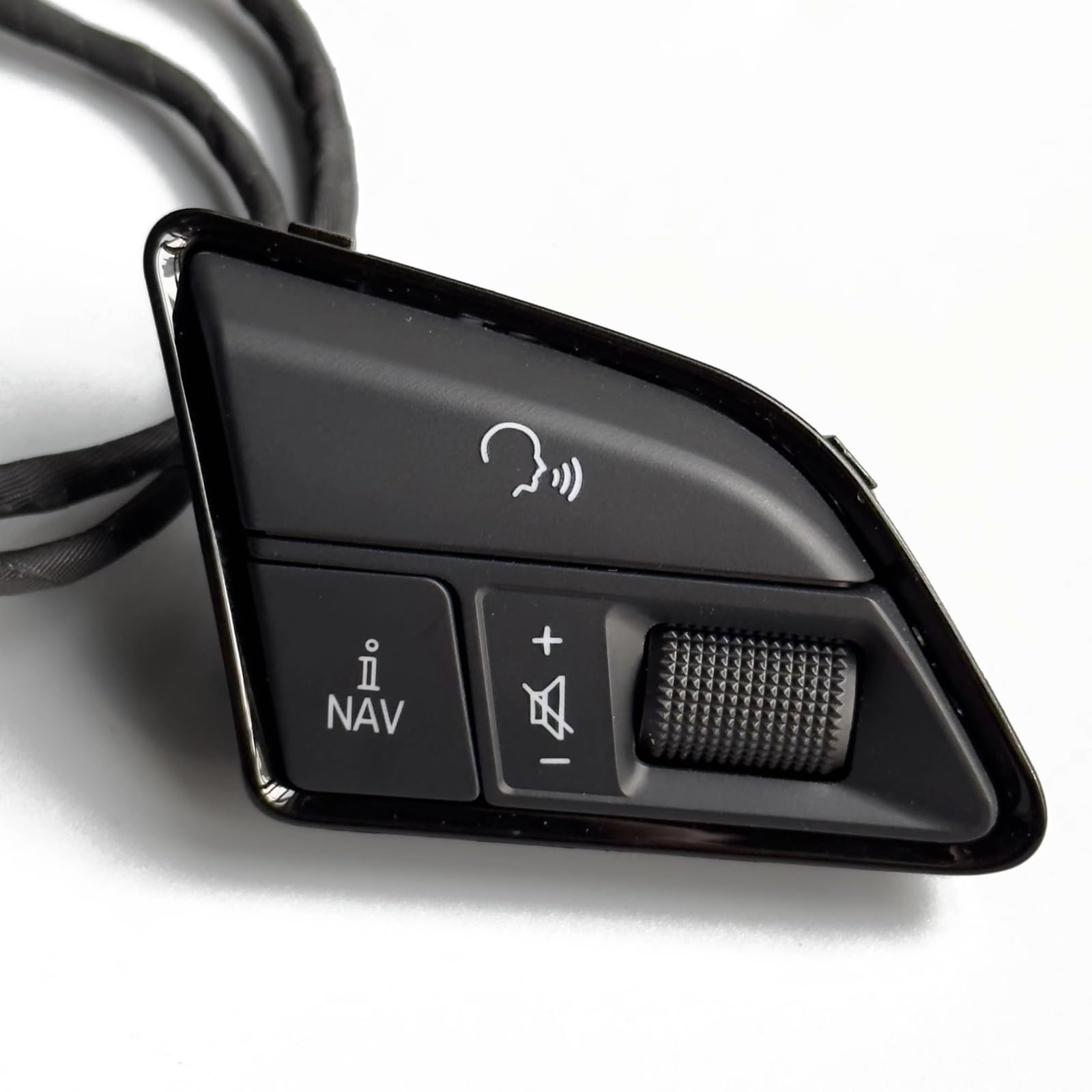 LVDLRAJJ Kompatibel Mit A4 A5 Q5 Q7 S4 S5 RS4 RS5 Auto-Lenkrad-Lautstärkeregelungsschalterknopf 4L0951523DXHA 4L0951523D Autozubehör(Right) von LVDLRAJJ