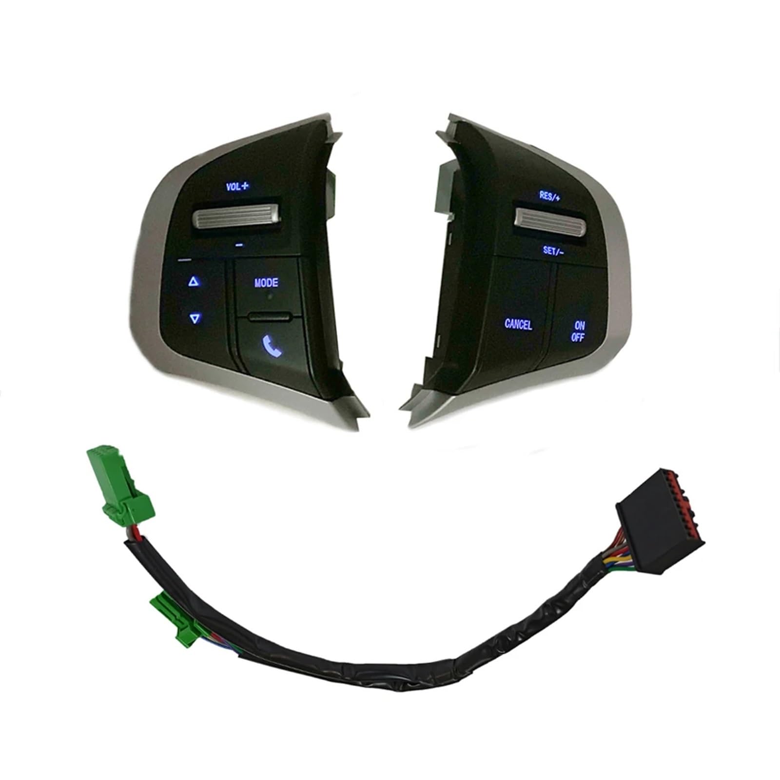LVDLRAJJ Kompatibel Mit Chevrolet Für Trailblazer 2013–2018, Auto-Lenkrad, Audio-Telefon-Lautstärke, Tempomat-Schalter Autozubehör LVDLRAJJ Kompatibel Mit Chevrolet Für Trailblazer 2013–2018, Auto-Lenkrad, Audio-Telefon-Lautstärke, Tempomat-Schalter Autozubehör von LVDLRAJJ