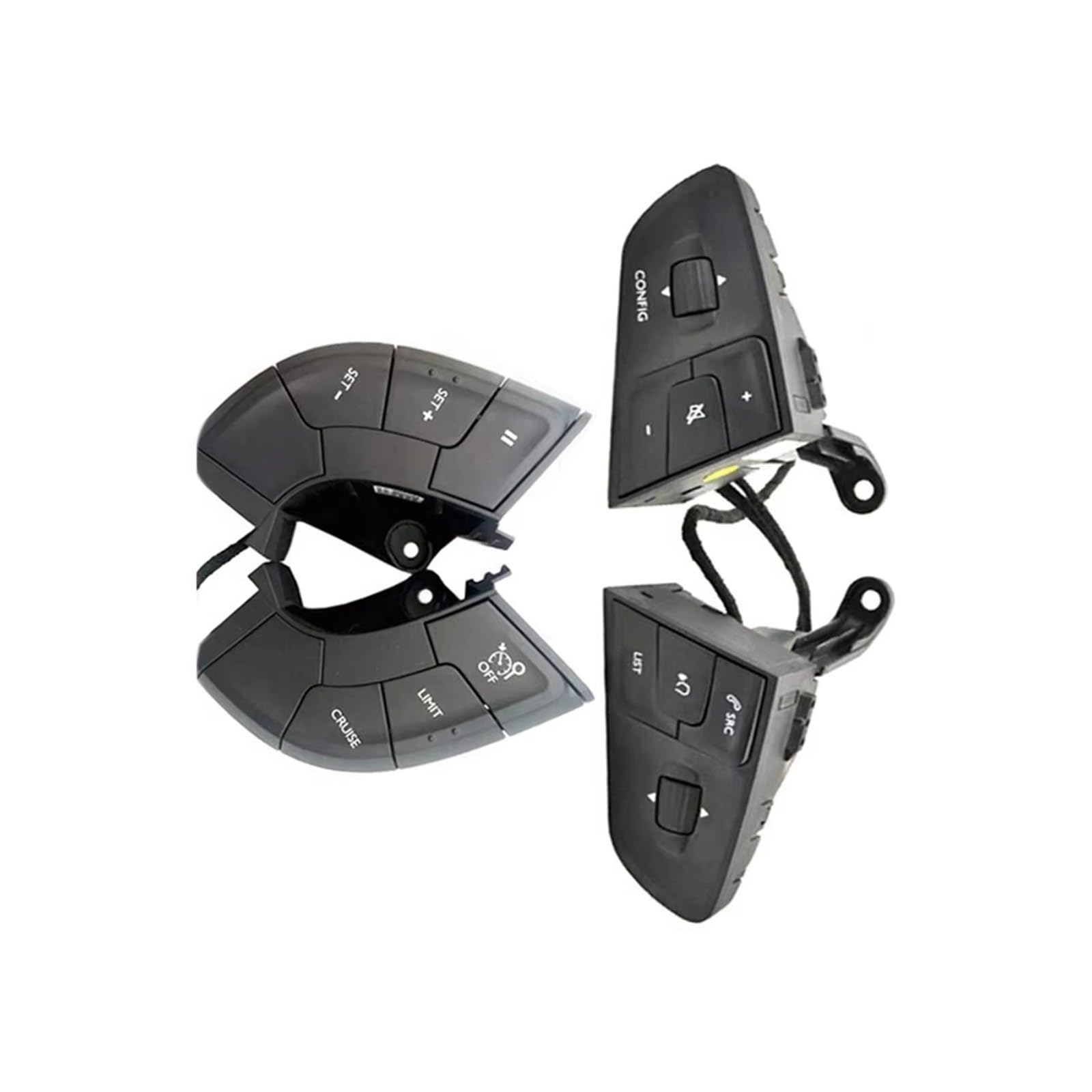 LVDLRAJJ Kompatibel Mit Citroen C4 C5 C6 C3XR Auto-Lenkrad-Lautstärkeregler-Schalterknopf 9677976377 9822109077 34170601 Autozubehör LVDLRAJJ Kompatibel Mit Citroen C4 C5 C6 C3XR Auto-Lenkrad-Lautstärkeregler-Schalterknopf 9677976377 9822109077 34170601 Autozubehör von LVDLRAJJ