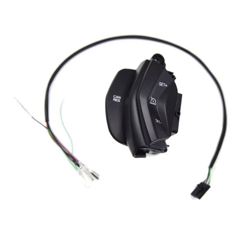 LVDLRAJJ Kompatibel Mit Ford Für Focus Für Kuga 2012 2013 2014 2015 Auto-Lenkrad Linke Seite Geschwindigkeits-Tempomat-Tastenschalter Autozubehör von LVDLRAJJ