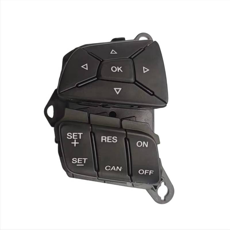 LVDLRAJJ Kompatibel Mit Ford Für Ranger 2016 2017 2018 2019 Auto-Lenkrad-Steuerschalter Auf Der Linken Seite GB5T-9E740-AAW GB5T9E740AAW Autozubehör von LVDLRAJJ