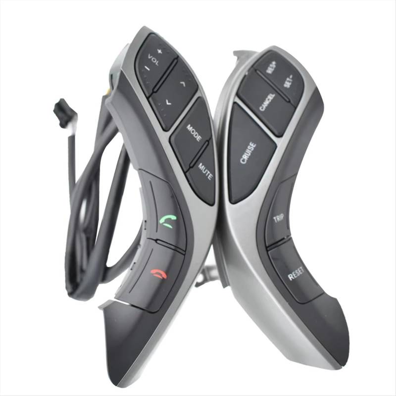 LVDLRAJJ Kompatibel Mit Hyundai Für Elantra 2012 2013 2014 2015 Auto-Lenkrad-Taste Audio-Telefon-Tempomat-Schalter Autozubehör Autozubehör von LVDLRAJJ