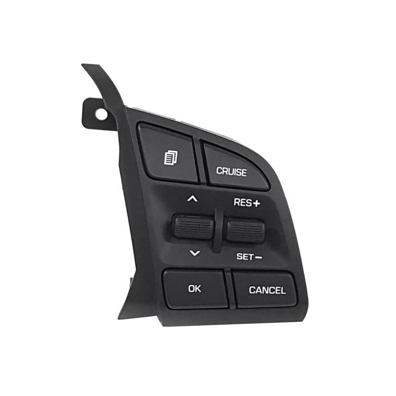 LVDLRAJJ Kompatibel Mit Hyundai Für Tucson 2015 2016 2017 2018 2019 Auto-Lenkrad-Lautstärke-Tempomat-Schaltertaste Autozubehör(Right) von LVDLRAJJ