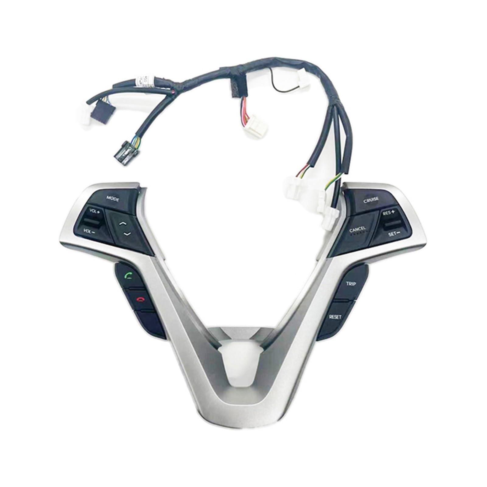 LVDLRAJJ Kompatibel Mit Hyundai Für Veloster 2013 2014 2015 2016 2017, Lautstärkeregler Für Das Autolenkrad, 967102V600, 96710-2V600 Autozubehör(Type C) von LVDLRAJJ