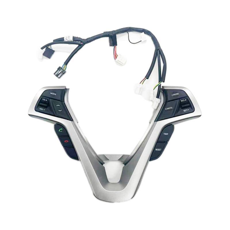 LVDLRAJJ Kompatibel Mit Hyundai Für Veloster 2013 2014 2015 2016 2017, Lautstärkeregler Für Das Autolenkrad, 967102V600, 96710-2V600 Autozubehör(Type C) von LVDLRAJJ