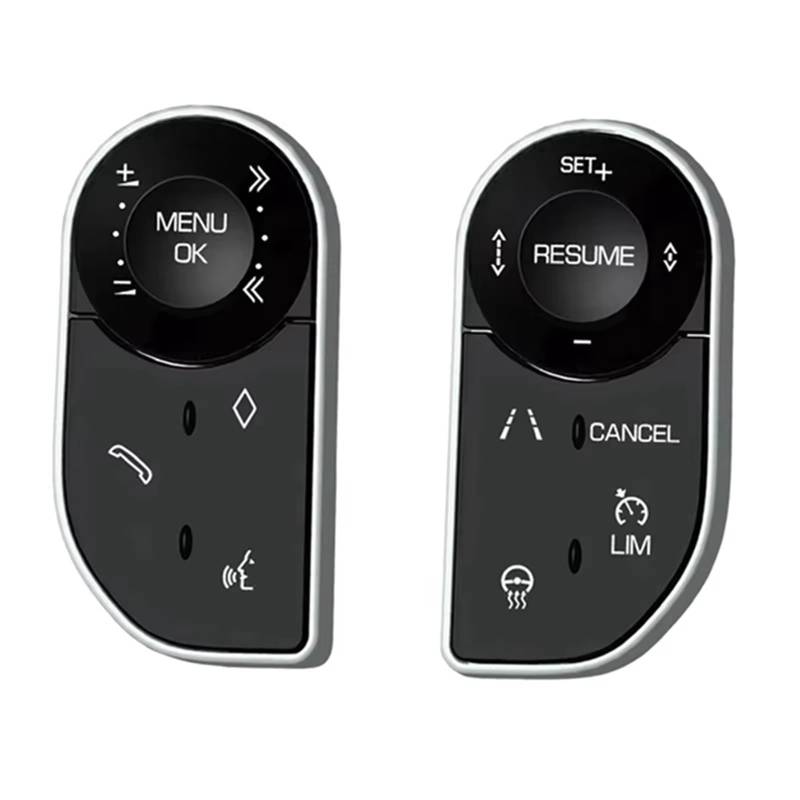 LVDLRAJJ Kompatibel Mit Land Für Rover Für Range Für Rover Für Executive 2013–2017 Auto-Lenkrad-Lautstärke-Tempomat-Schalterknopf Autozubehör von LVDLRAJJ