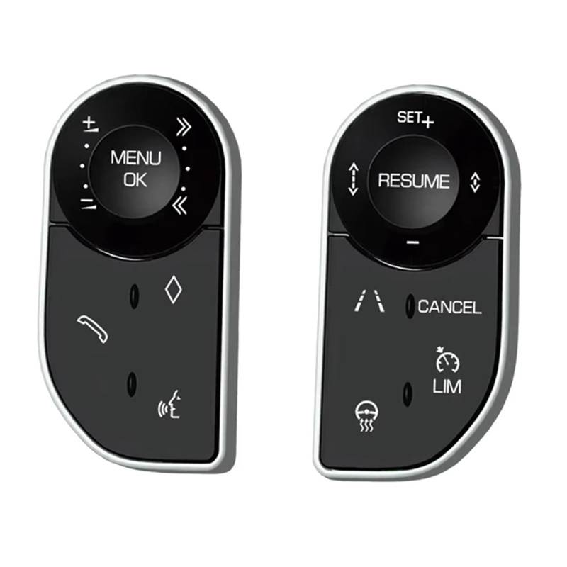 LVDLRAJJ Kompatibel Mit Land Für Rover Für Ranger Für Rover L405 2013–2017 Auto-Lenkrad-Lautstärke-Touch-Control-Schaltertaste Autozubehör von LVDLRAJJ
