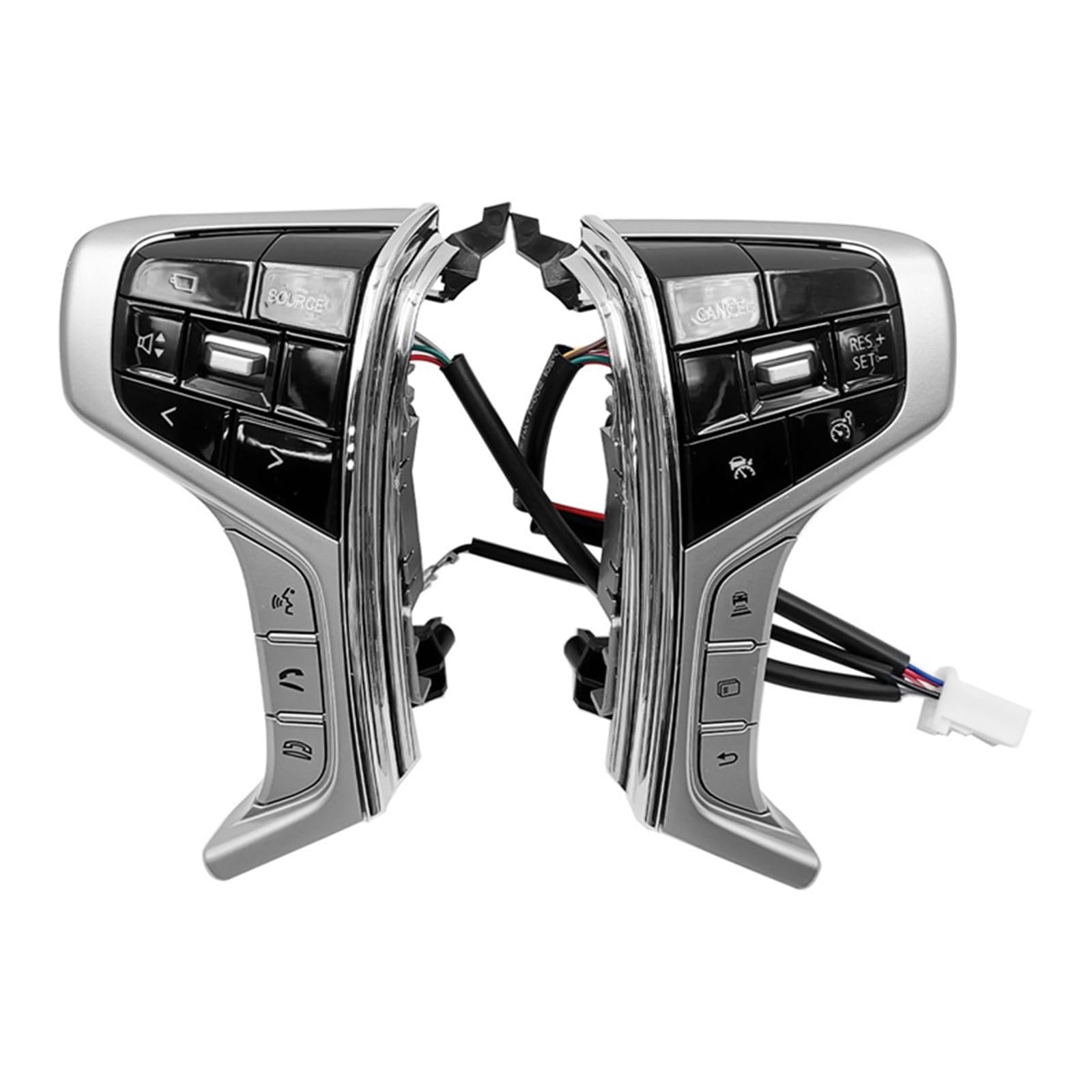 LVDLRAJJ Kompatibel Mit Mitsubishi Für Outlander Für Pajero Sport 2015–2022 Auto-Lenkrad-Tempomat-Schalterknopf Autozubehör LVDLRAJJ Kompatibel Mit Mitsubishi Für Outlander Für Pajero Sport 2015–2022 Auto-Lenkrad-Tempomat-Schalterknopf Autozubehör von LVDLRAJJ