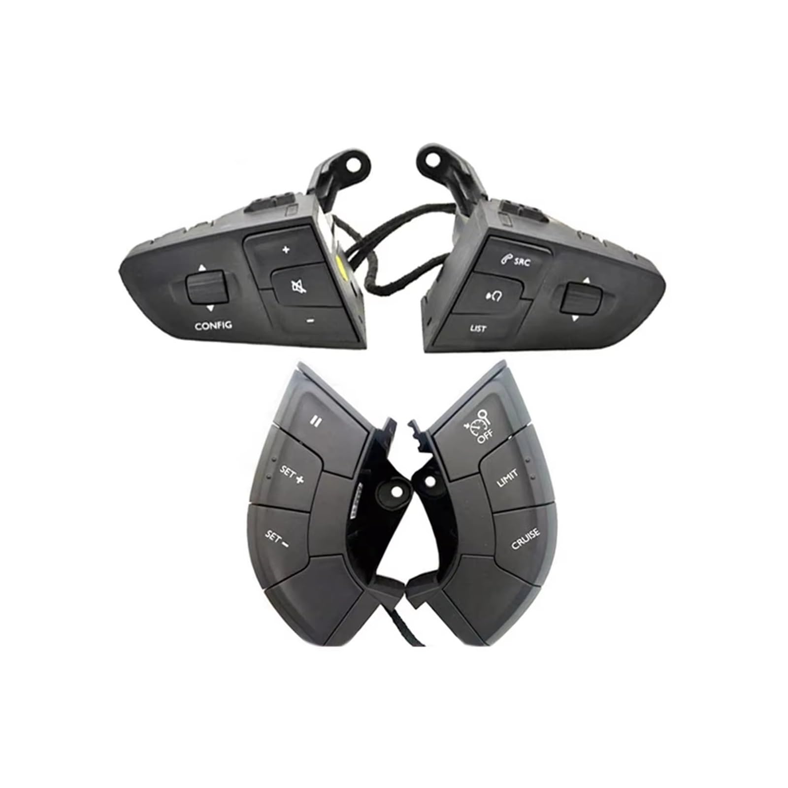 LVDLRAJJ Kompatibel Mit Peugeot 508 408 Auto-Lenkrad-Lautstärkeregler-Schalterknopf 9677976377 9822109077 34170601 Autozubehör LVDLRAJJ Kompatibel Mit Peugeot 508 408 Auto-Lenkrad-Lautstärkeregler-Schalterknopf 9677976377 9822109077 34170601 Autozubehör von LVDLRAJJ