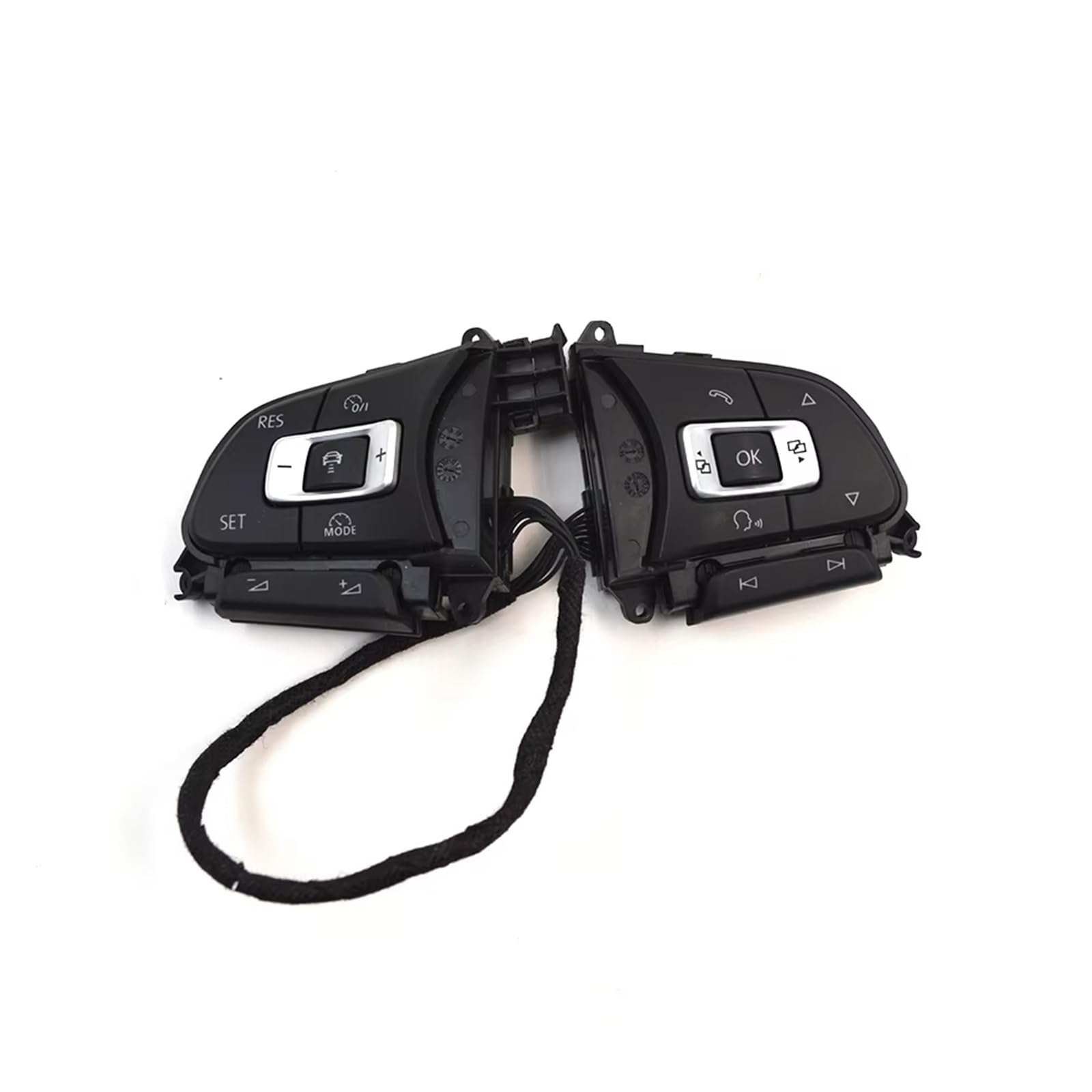 LVDLRAJJ Kompatibel Mit VW Für Jetta Für Tiguan Für Touran Für T-ROC Für CC Auto-Lenkrad-Steuerschalterknopf 5NG959442B 5NG959442A Autozubehör LVDLRAJJ Kompatibel Mit VW Für Jetta Für Tiguan Für Touran Für T-ROC Für CC Auto-Lenkrad-Steuerschalterknopf 5NG959442B 5NG959442A Autozubehör von LVDLRAJJ