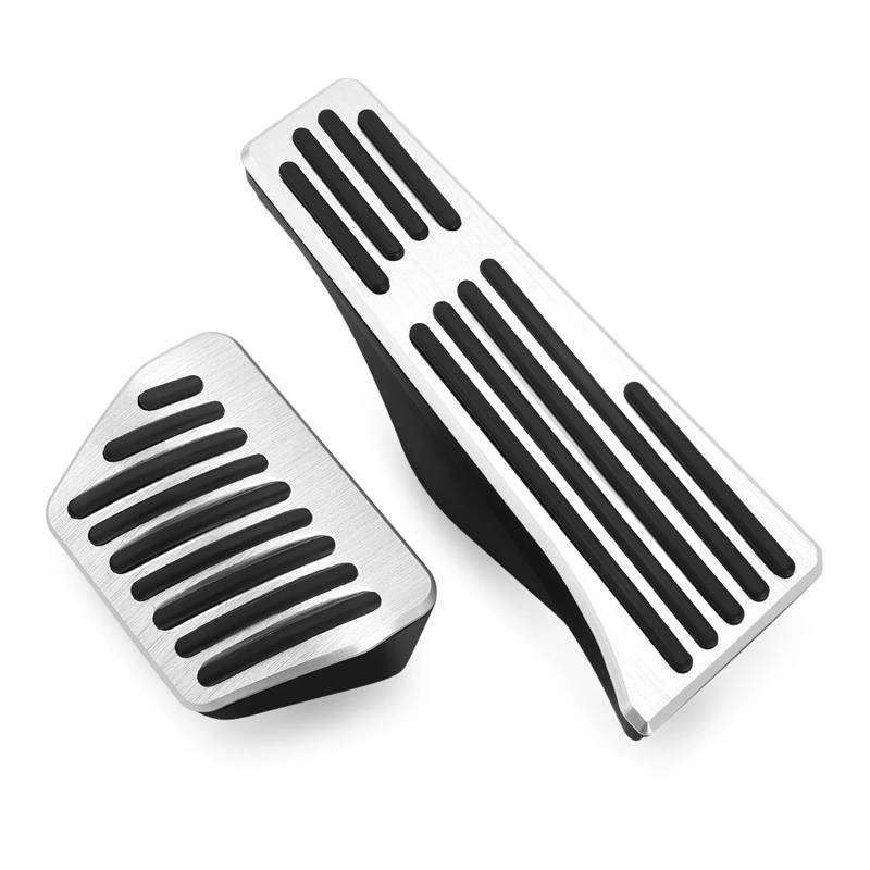 Bremspedalabdeckung Für 1 3er Für X1 E39 E46 E87 E90 E91 E92 Auto Fußstütze Pedal Fußstütze Pedale Gas Brems Pedalkappen(Fuel Brake for at) von LVGVZTTGKM