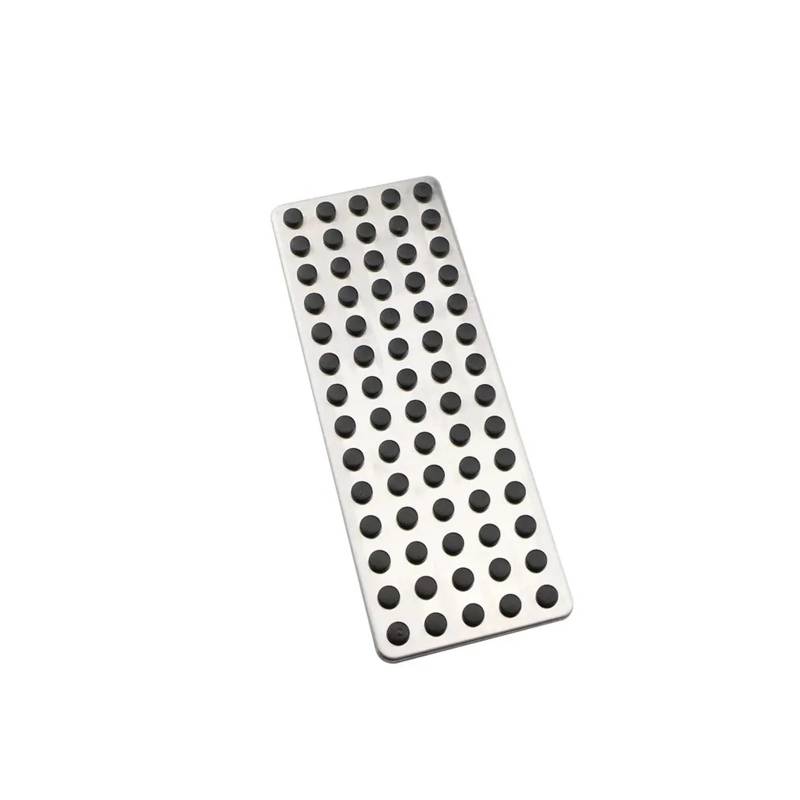 Bremspedalabdeckung Für Benz R170 R171 R-Klasse W124 W202 W203 W140 W208 W210 W211 W220 Autopedale Gasbremse Restpedalabdeckung Fußstütze Pedale Gas Brems Pedalkappen(1Pc Rest) von LVGVZTTGKM