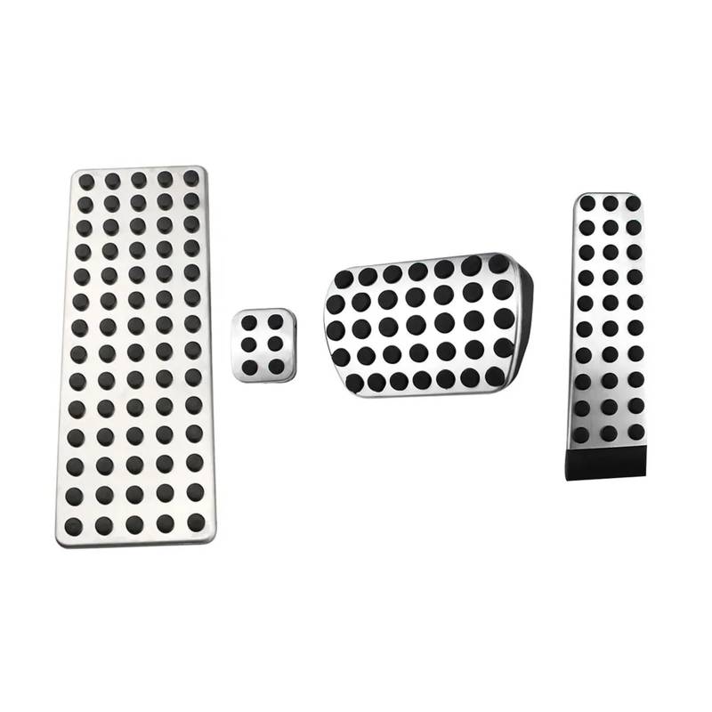 Bremspedalabdeckung Für Benz R170 R171 R-Klasse W124 W202 W203 W140 W208 W210 W211 W220 Autopedale Gasbremse Restpedalabdeckung Fußstütze Pedale Gas Brems Pedalkappen(4Pcs at Set) von LVGVZTTGKM