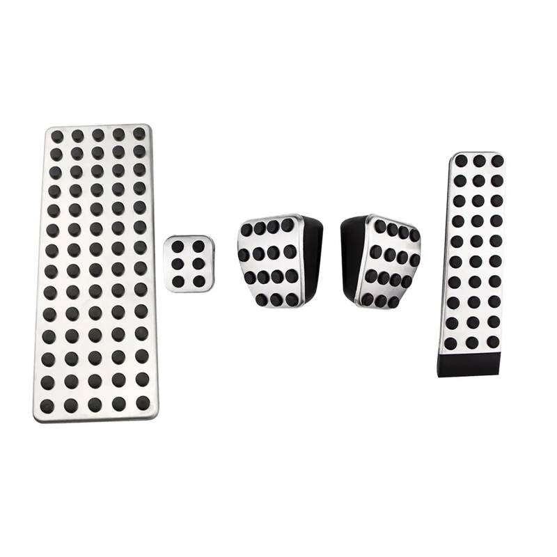 Bremspedalabdeckung Für Benz R170 R171 R-Klasse W124 W202 W203 W140 W208 W210 W211 W220 Autopedale Gasbremse Restpedalabdeckung Fußstütze Pedale Gas Brems Pedalkappen(5Pcs MT Set) von LVGVZTTGKM