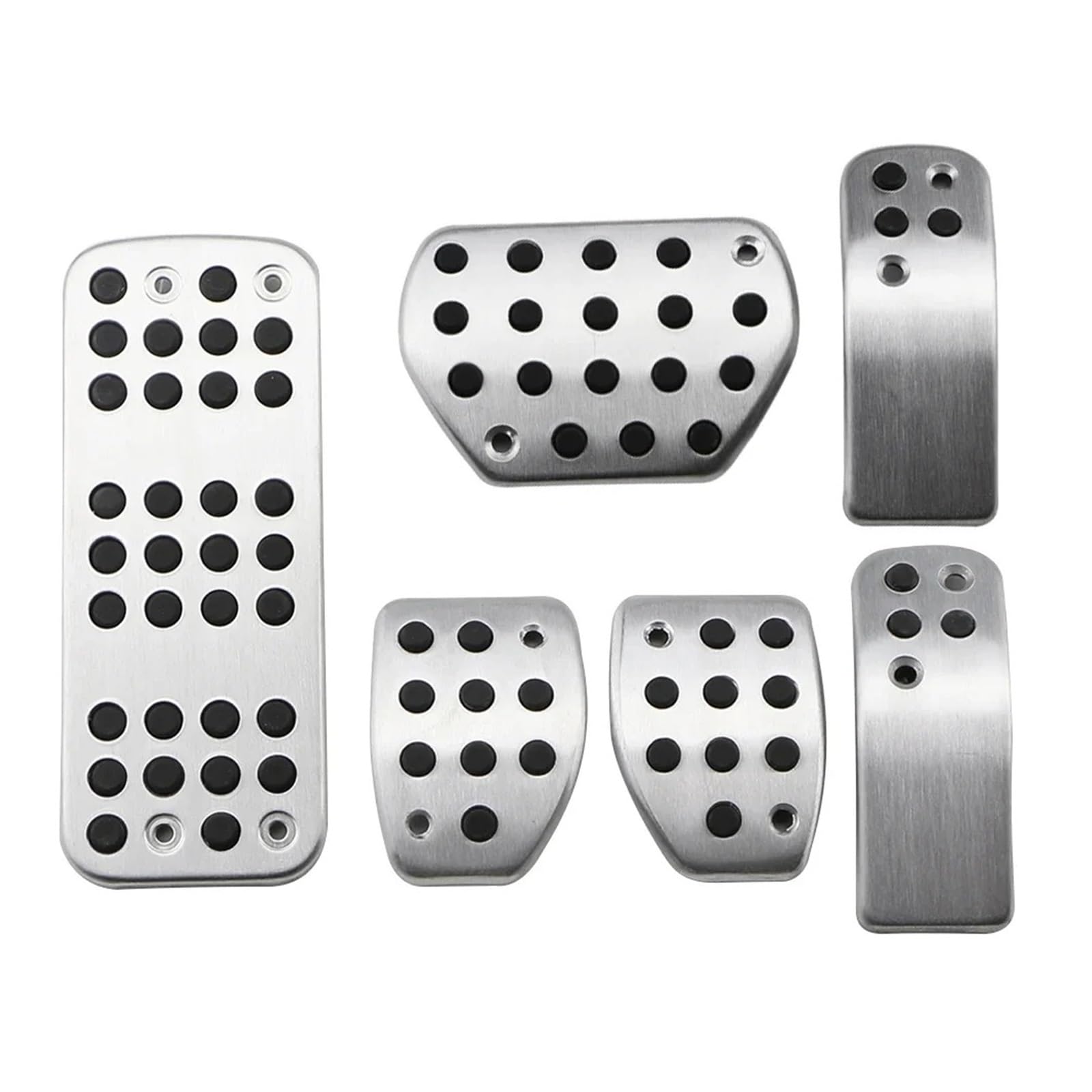 Bremspedalabdeckung Für Citroen Für C3 Für C4 DS 3 4 6 DS3 DS4 DS6 Gas Bremsbeläge Auto Pedale Fußstütze Pedale Gas Brems Pedalkappen(3Pcs at with Rest) von LVGVZTTGKM