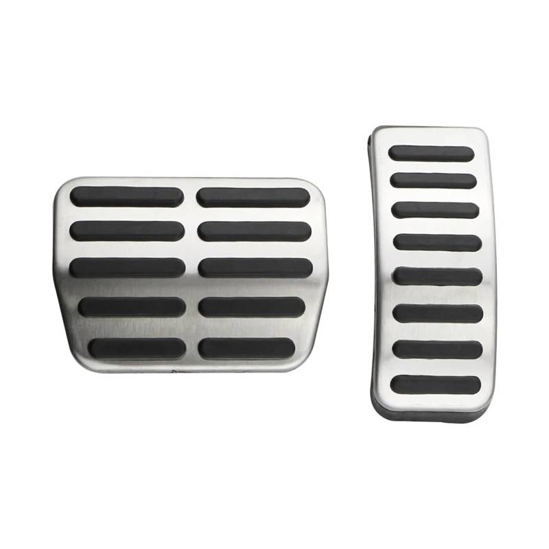 Bremspedalabdeckung Für Cordoba Leon Toledo 1M 1995 1996 1997 1998 1999 2000 2001 2002 2003 2004 Edelstahl Gas Brems Dead Rest Pedal Abdeckungen Fußstütze Pedale Gas Brems Pedalkappen(AT Without Rest) von LVGVZTTGKM