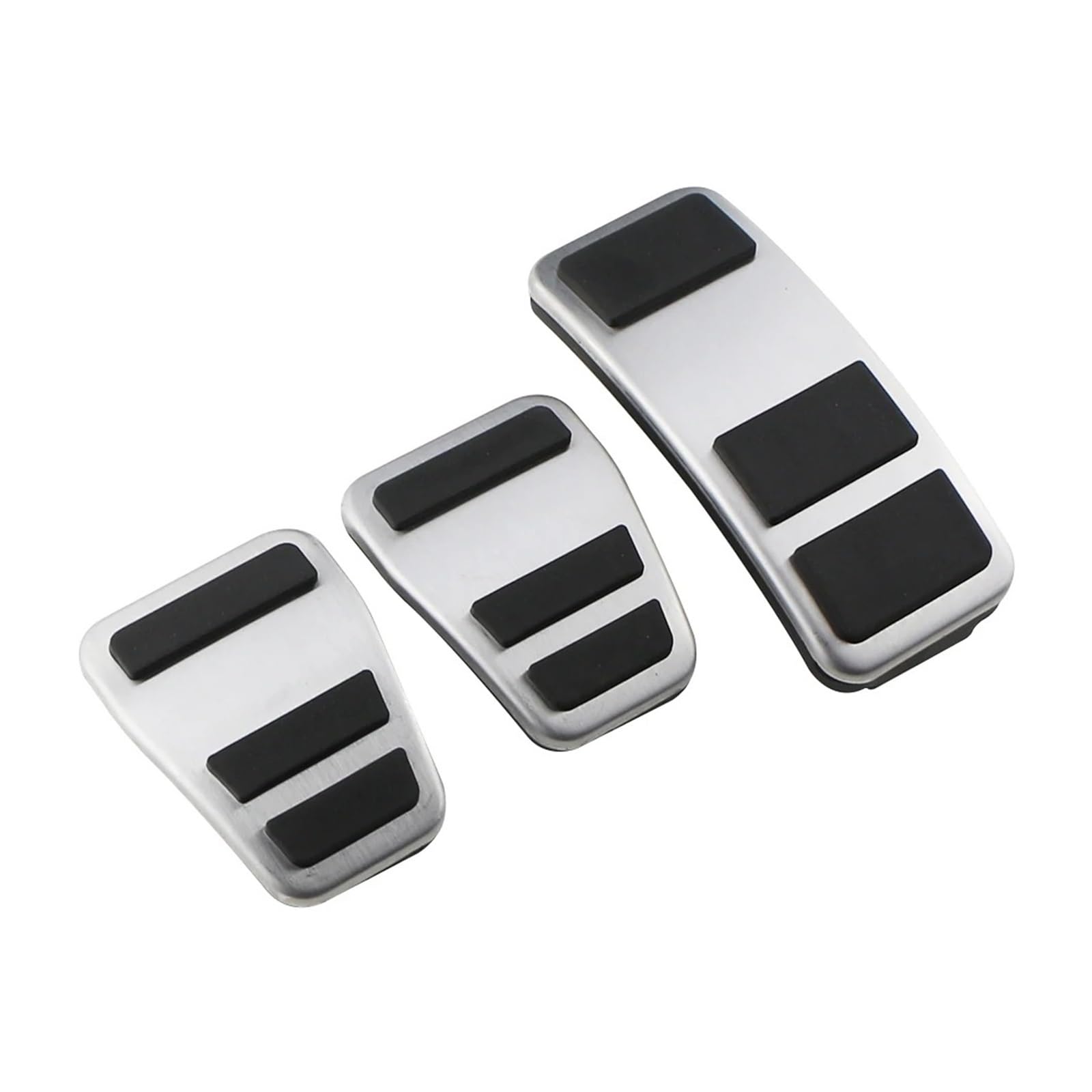 Bremspedalabdeckung Für Ford Für Ecosport 2012 2013 2014 2015 2016 2017 2018 2019 2020 2021 2022 2023 Autopedale Gasbremspedalabdeckung Pad Fußstütze Pedale Gas Brems Pedalkappen(3Pcs MT) von LVGVZTTGKM