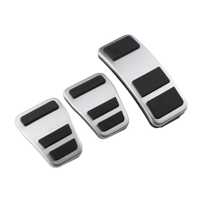 Bremspedalabdeckung Für Ford Für Ecosport 2012 2013 2014 2015 2016 2017 2018 2019 2020 2021 2022 2023 Autopedale Gasbremspedalabdeckung Pad Fußstütze Pedale Gas Brems Pedalkappen(3Pcs MT) von LVGVZTTGKM
