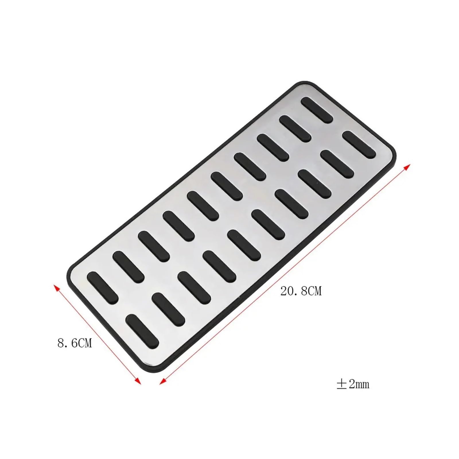 Bremspedalabdeckung Für Hyundai Für Encino Für Elantra Für I30 Für Kona 2016 2017 2018 2019 Gas Kraftstoff Bremspedal Pads Abdeckung Fußstütze Pedale Gas Brems Pedalkappen(1PC Rest) von LVGVZTTGKM