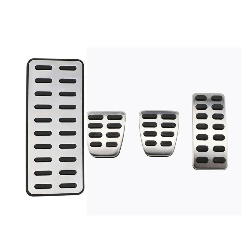 Bremspedalabdeckung Für Kia Für Rio Auto Pedale Gas Accelerator Bremse Kupplung Fußstütze Pedal Abdeckung Fußstütze Pedale Gas Brems Pedalkappen(4Pcs MT with Rest) von LVGVZTTGKM