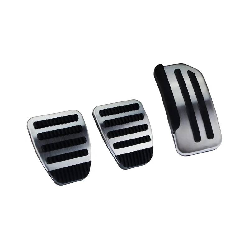 Bremspedalabdeckung Für Nissan Für Juke Für Leaf 2011 2012 2013 2014 2015 2016 2017 2018 Autopedale Pedalabdeckung Fußstütze Pedale Gas Brems Pedalkappen(MT) von LVGVZTTGKM