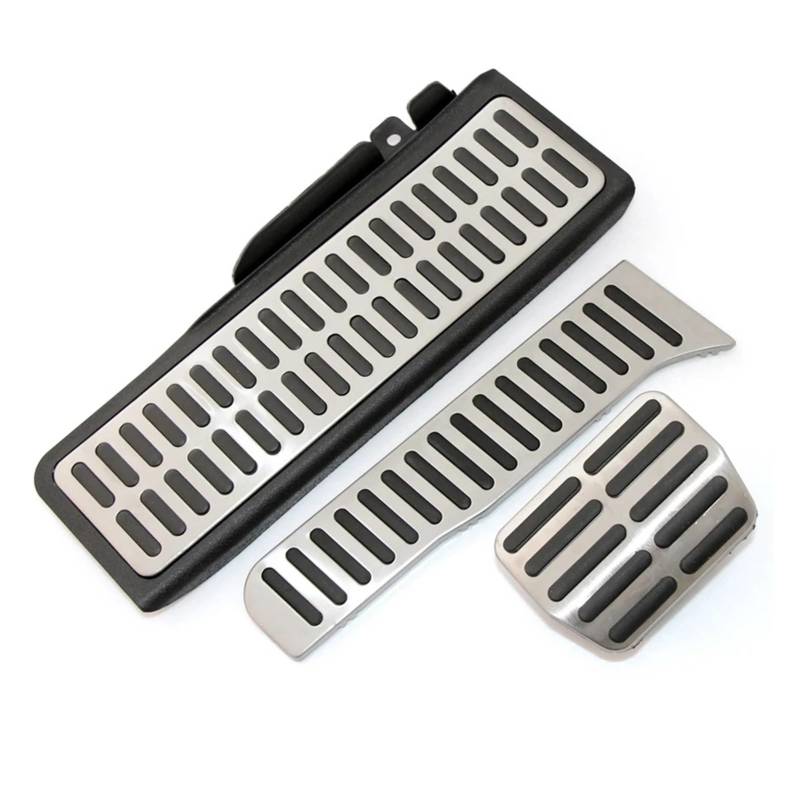 Bremspedalabdeckung Für Passat B6 B7 2005 2006 2007 2008 2009 2010 201 2012 2013 2014 2015 LHD Auto Pedal Abdeckung Edelstahl AT MT Auto Pedale Fußstütze Pedale Gas Brems Pedalkappen(AT With Rest Peda von LVGVZTTGKM