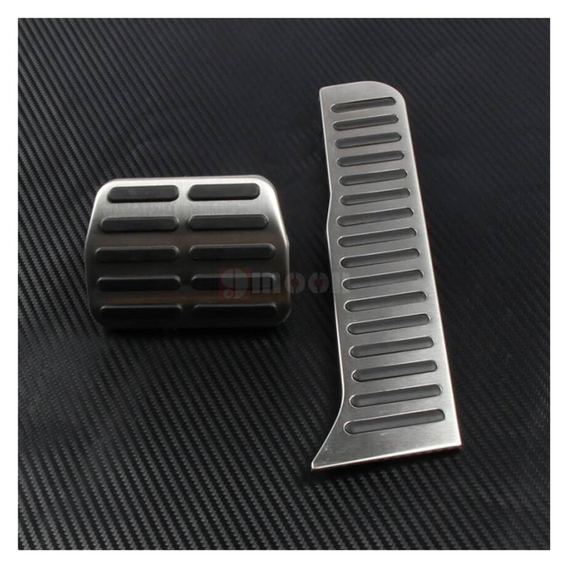 Bremspedalabdeckung Für Passat B6 B7 2005 2006 2007 2008 2009 2010 201 2012 2013 2014 2015 LHD Auto Pedal Abdeckung Edelstahl at MT Auto Pedale Fußstütze Pedale Gas Brems Pedalkappen(at Without Rest) von LVGVZTTGKM