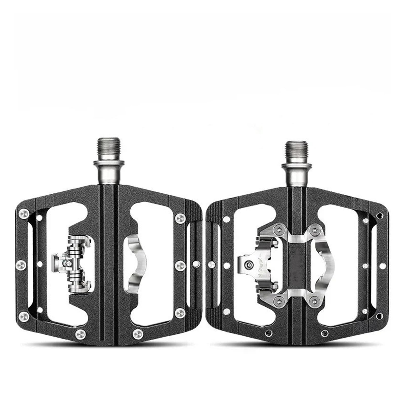 Bremspedalabdeckung Für SPD-System MTB Rennrad Pedale Anti-Rutsch-Lager Radfahren Zubehör Fußstütze Pedale Gas Brems Pedalkappen(084 Black 3 Bearings) von LVGVZTTGKM