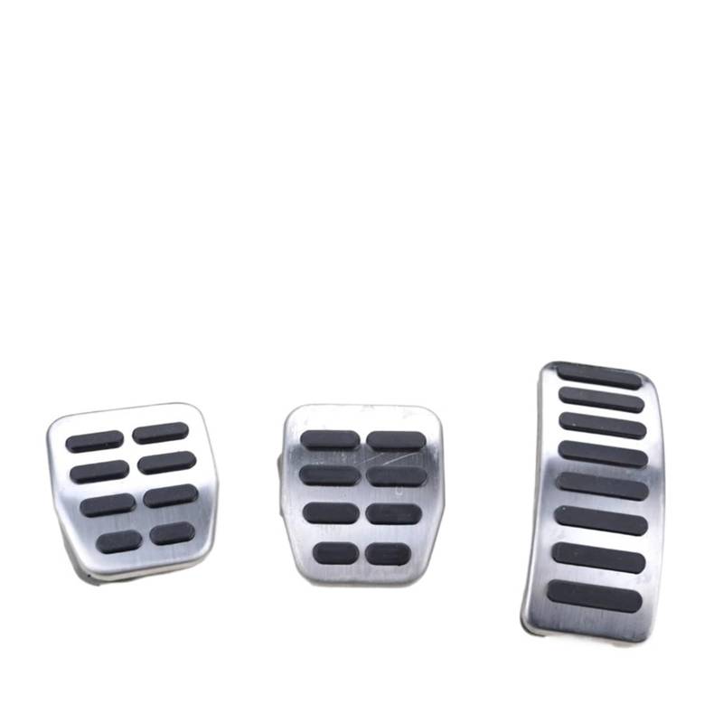 Bremspedalabdeckung Für Skoda Für Octavia 1U Für Roomster 3Pcs Auto Kupplung Gas Kraftstoff Pedal Bremse Fuß Abdeckung Fußstütze Pedale Gas Brems Pedalkappen von LVGVZTTGKM