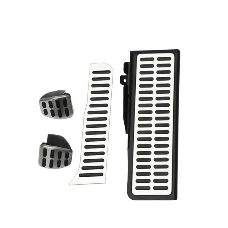 Bremspedalabdeckung Für Skoda Für Octavia Auto Pedale Accelerator Gas Bremspedal Kupplung Pedal Fußstütze Pedale Gas Brems Pedalkappen(4Pcs MT Pedals) von LVGVZTTGKM