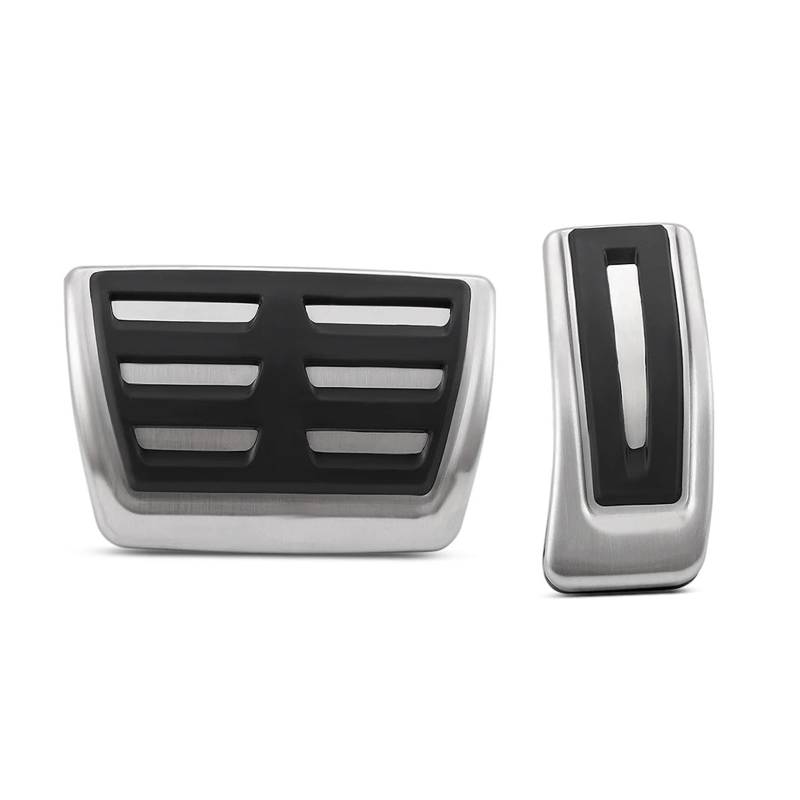 Bremspedalabdeckung Für Skoda Für Octavia Mk4 IV NX 2019 2020 2021 2022 2023 Zubehör Gaspedal Bremse Kein Bohren Pedal Abdeckung Teile Fußstütze Pedale Gas Brems Pedalkappen(2 pcs) von LVGVZTTGKM