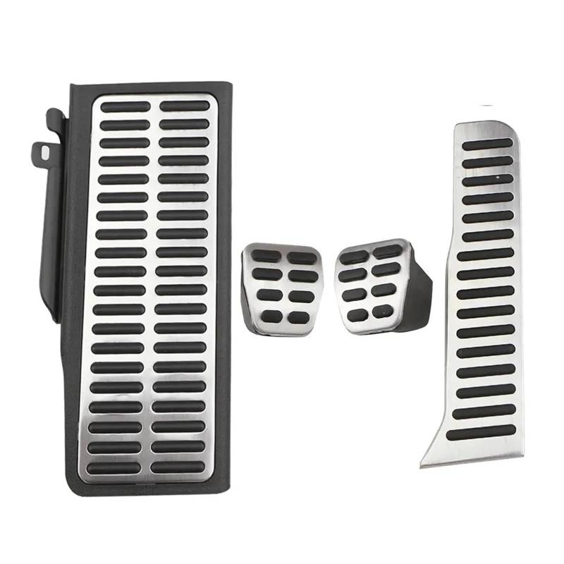 Bremspedalabdeckung Für Skoda Für Superb 2004 2005 2006 2007 2008 2009 2010 2011 2012 2013 2014 Edelstahl LHD Autopedale Gasbremse Fußstütze Pedalabdeckung Fußstütze Pedale Gas Brems Pedalkappen(MT wi von LVGVZTTGKM