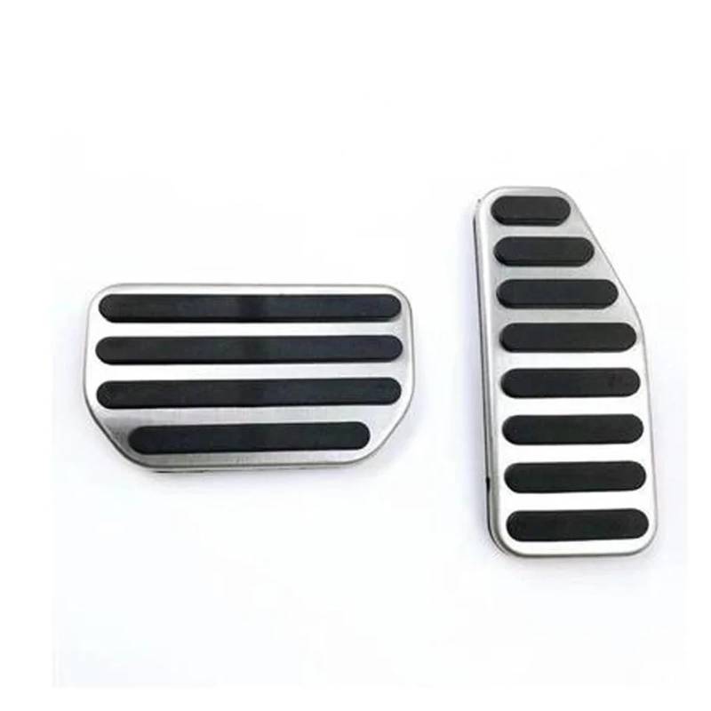Bremspedalabdeckung Für Suzuki Für Swift Auto Kupplung Bremse Gaspedal Fuß Rest Pedale Fußstütze Pedale Gas Brems Pedalkappen(Style2 at 2pcs) von LVGVZTTGKM