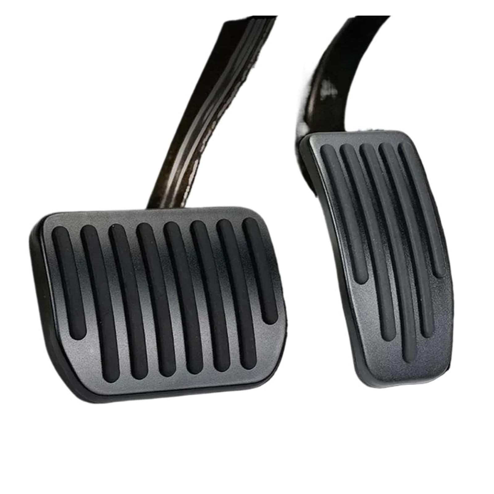 Bremspedalabdeckung Für Tesla Für Modell Für Y 2021 2022 2023 Für Modell Für 3 Highland 2024 Aluminium Legierung Brems Accelerator Fußstütze Pedale Gas Brems Pedalkappen(Black Color) von LVGVZTTGKM
