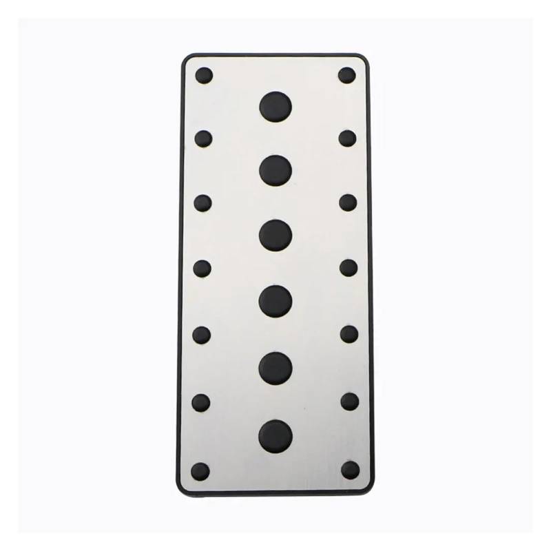 Bremspedalabdeckung Für Toyota Für Fortuner 2017 2018 2019 2020 2021 2022 2023 Auto Pedale Gas Bremse Rest Pedal Pad Cove Fußstütze Pedale Gas Brems Pedalkappen(1Pc Rest) von LVGVZTTGKM