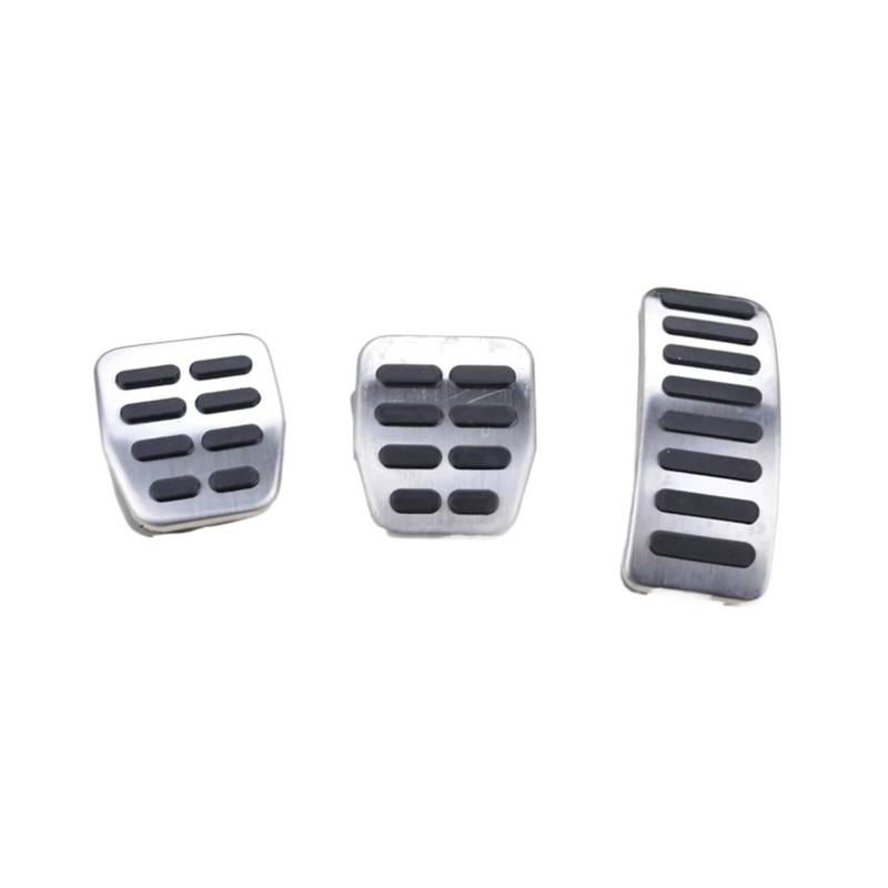 Bremspedalabdeckung Für VW Für Bora Für Golf MK3 MK4 Für Vento 3Pcs Auto Kupplung Gas Kraftstoff Pedal Bremse Fuß Abdeckung Fußstütze Pedale Gas Brems Pedalkappen von LVGVZTTGKM