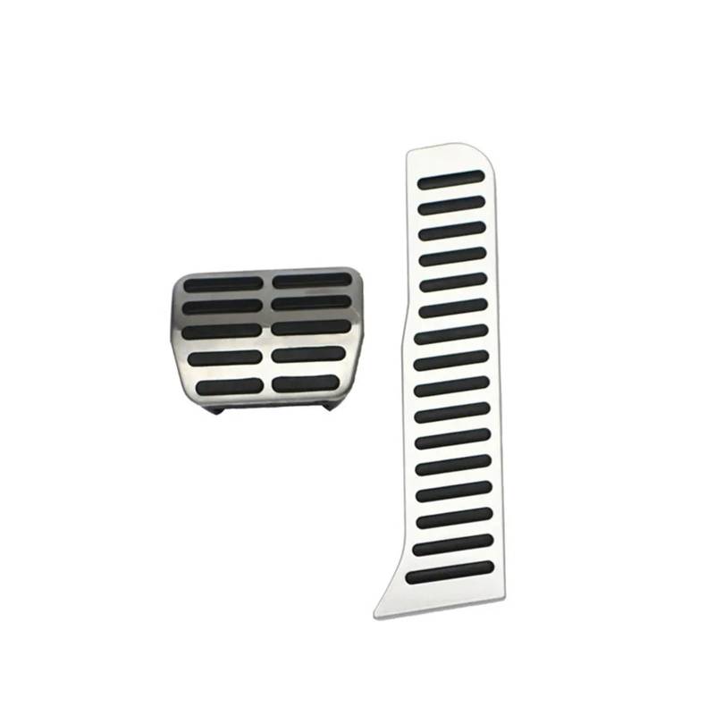 Bremspedalabdeckung Für VW Für Golf Für Touran 1T 5T 2003 2004 2005 2006 2007 2008 2009 2010 2011 2012 2013 2014 2015 Gas Bremse Rest Fußpedal Fußstütze Pedale Gas Brems Pedalkappen(2 pcs) von LVGVZTTGKM