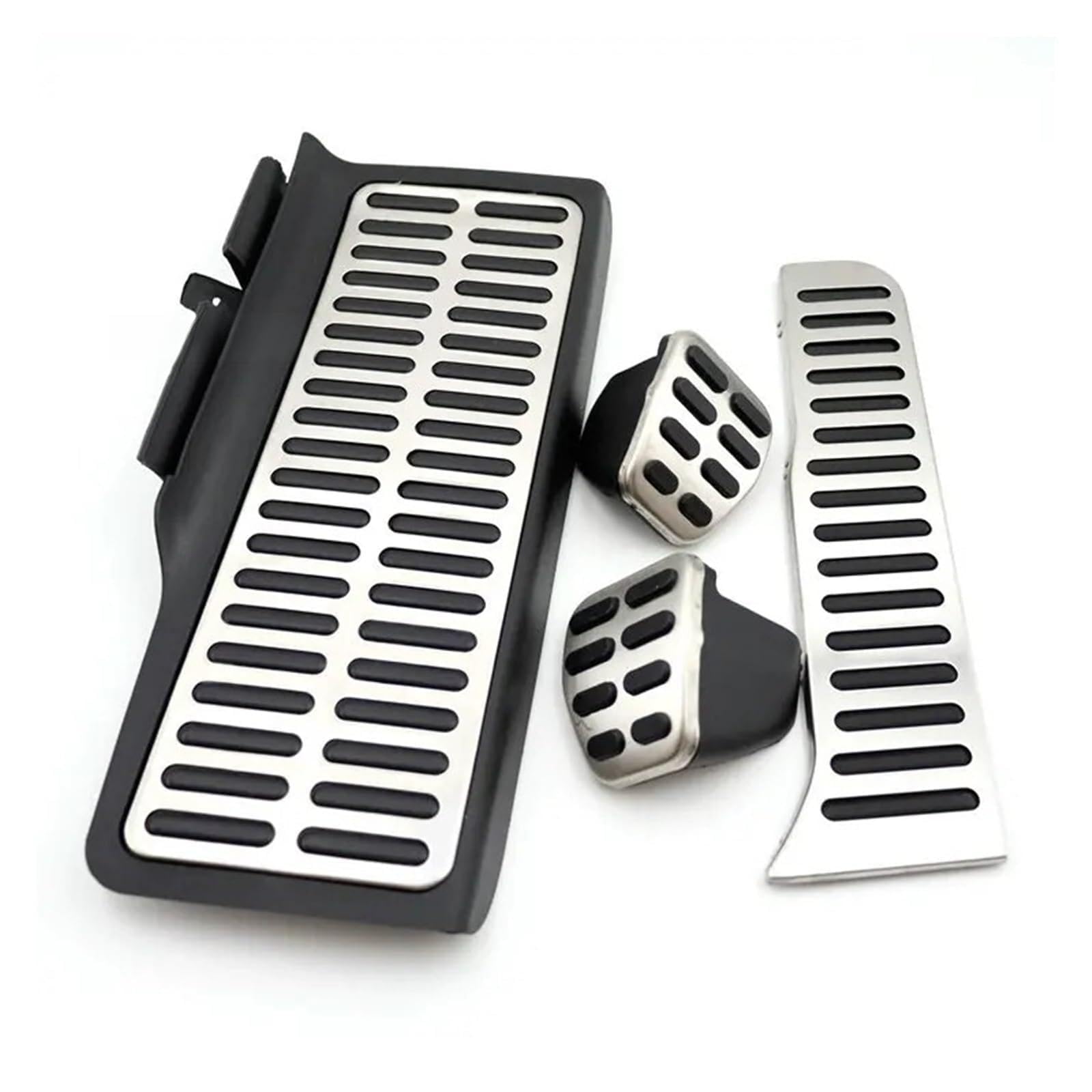 Bremspedalabdeckung Für VW Für Golf Für Touran 1T 5T 2003 2004 2005 2006 2007 2008 2009 2010 2011 2012 2013 2014 2015 Gas Bremse Rest Fußpedal Fußstütze Pedale Gas Brems Pedalkappen(4pcs) von LVGVZTTGKM