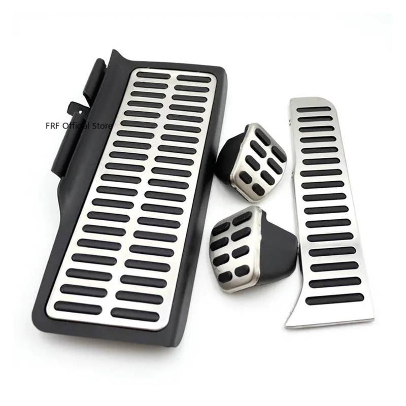 Bremspedalabdeckung Für VW Für Golf Für Touran 1T 5T 2003 2004 2005 2006 2007 2008 2009 2010 2011 2012 2013 2014 2015 Gas Bremse Rest Fußpedal Fußstütze Pedale Gas Brems Pedalkappen(4pcs) von LVGVZTTGKM