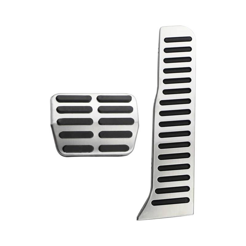 Bremspedalabdeckung Für VW Für Vento Sagitar 2005 2006 2007 2008 2009 2010 Auto Pedale Gas Bremse Rest Pedal Abdeckung Fußstütze Pedale Gas Brems Pedalkappen(at Without Rest) von LVGVZTTGKM
