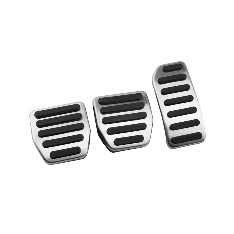 Bremspedalabdeckung Für Volvo Für V60 V70 Für S60 S60L Für XC60 XC70 Für S80 S80L Edelstahl at MT Autopedale Fußstütze Gasbremspedalauflageabdeckung Fußstütze Pedale Gas Brems Pedalkappen(3Pcs MT) von LVGVZTTGKM