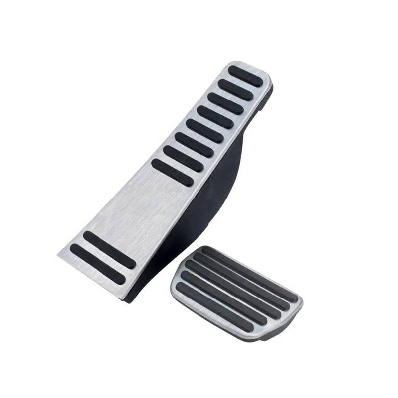 Bremspedalabdeckung Für Volvo Für XC60 Für XC90 Für S90 Für V90 2015-2019 2020 2021 2022 2023 2024 Edelstahl-Gaspedal-Bremsfußstützen-Pedale-Abdeckung Fußstütze Pedale Gas Brems Pedalkappen(S90 2016-2 von LVGVZTTGKM